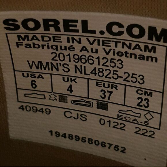 Sorel Women's Kinetic Breakthru Acadia Waterproof Boot Suede Brown Size 6 - Picture 8 of 8